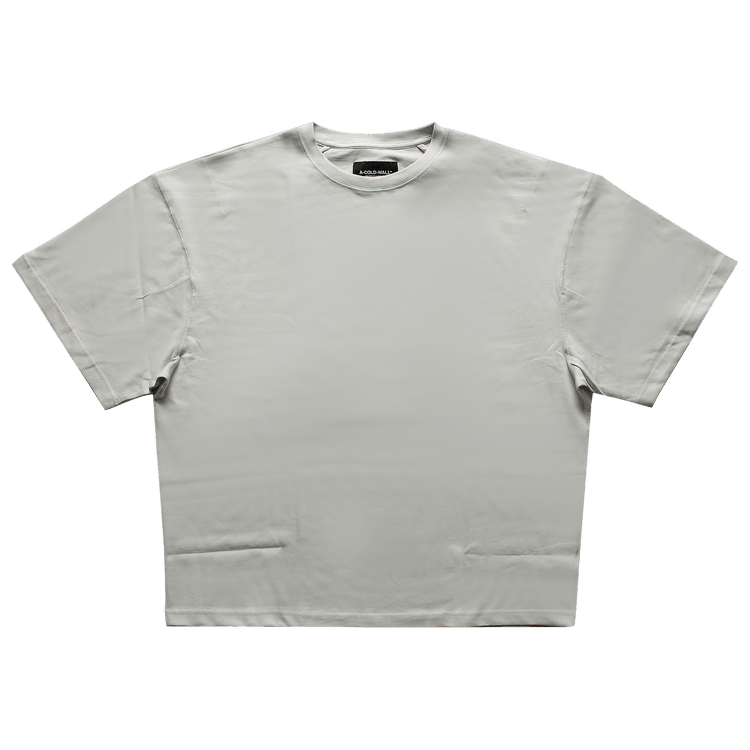 A-Cold-Wall* Logo Embroidery T-Shirt 'Chalk Grey'