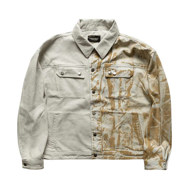 A-Cold-Wall* Pigment Trucker Jacket 'Chalk White'