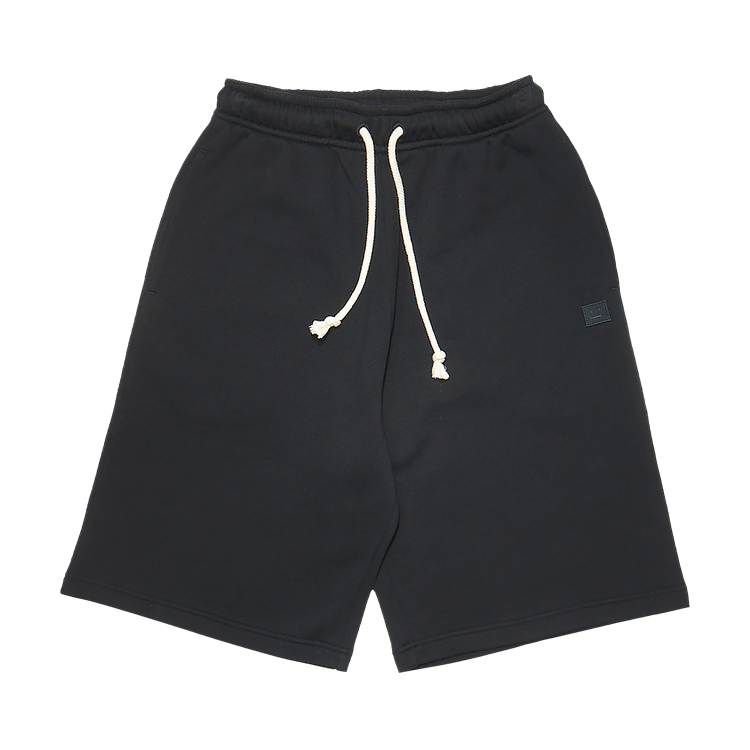 Acne Studios Fleece Sweat Shorts 'Black'
