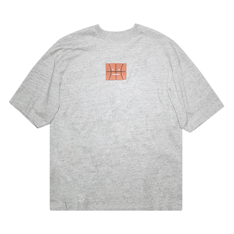 Acne Studios Face T-Shirt 'Marble Grey Melange'
