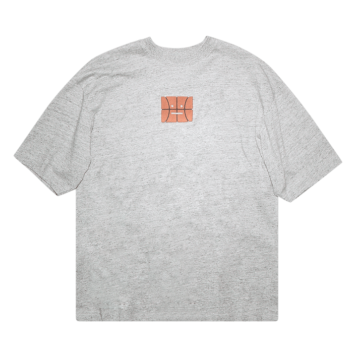 Acne Studios Face T-Shirt 'Marble Grey Melange'