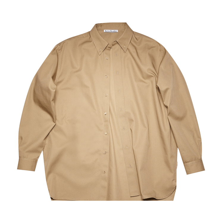 Acne Studios Long Sleeve Shirt 'Sand Beige'
