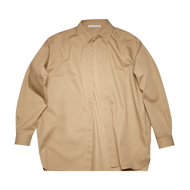 Acne Studios Long Sleeve Shirt 'Sand Beige'