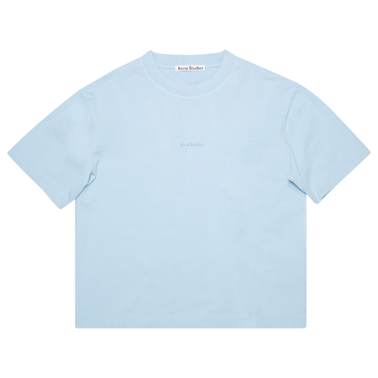 Acne Studios Logo T-Shirt 'Sky Blue'