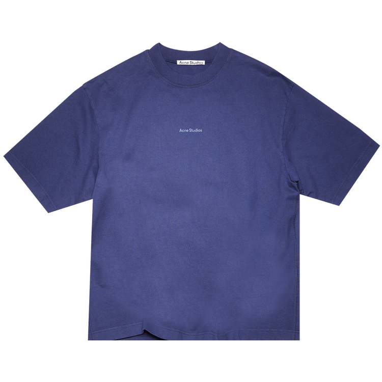 Acne Studios Printed T-Shirt 'Indigo Blue'