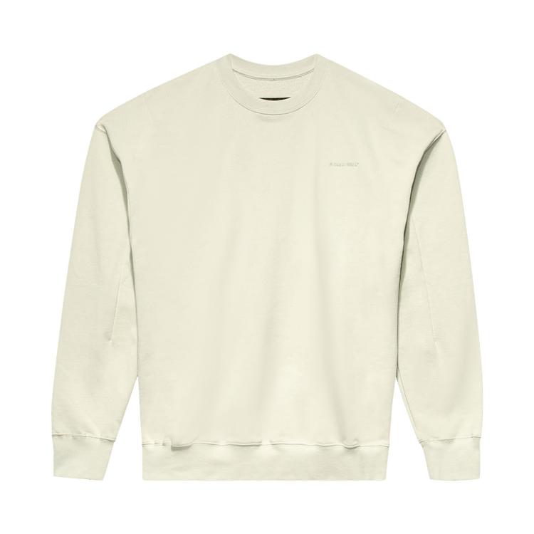 A-Cold-Wall* Embroidery Crewneck 'Chalk'