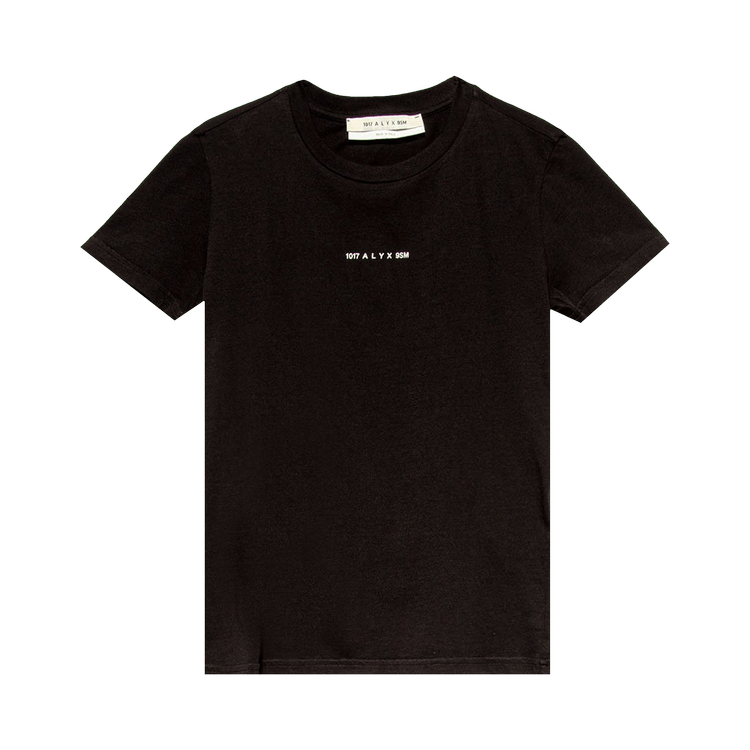 1017 ALYX 9SM Address Logo Tee 'Black'