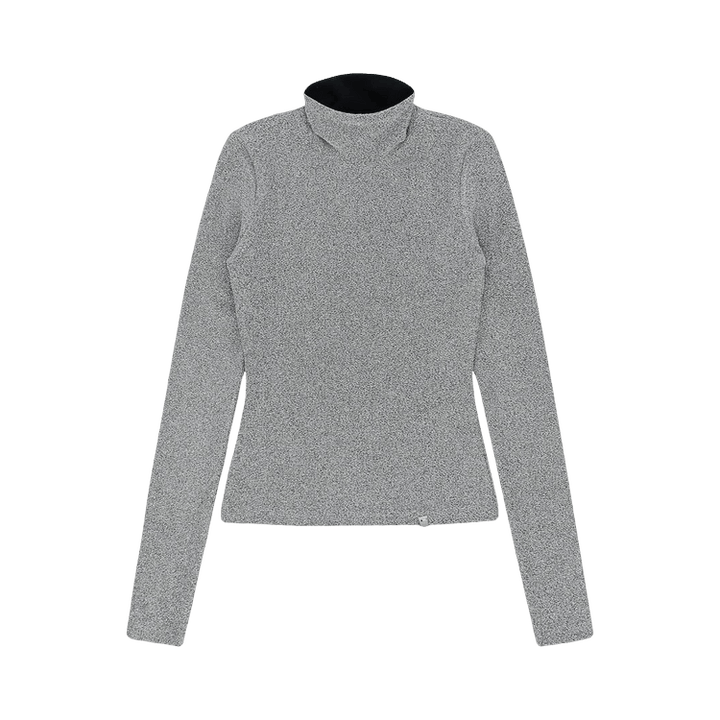 1017 ALYX 9SM Shimmer High Neck Top 'Silver'