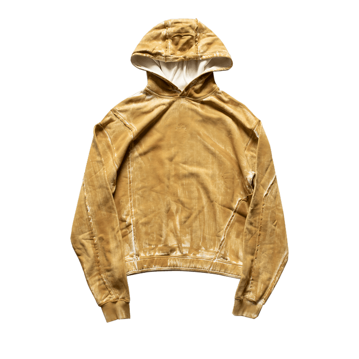 A-Cold-Wall* Knitted Corrosion Hooded Sweatshirt 'Sulphur'