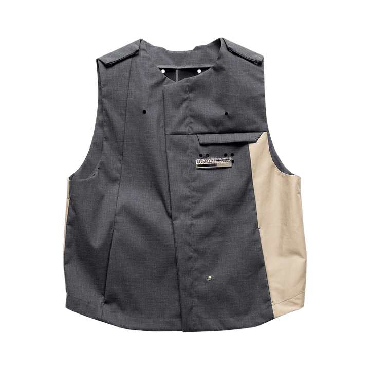 A-Cold-Wall* Woven Mackintosh Gilet 'Charcoal'