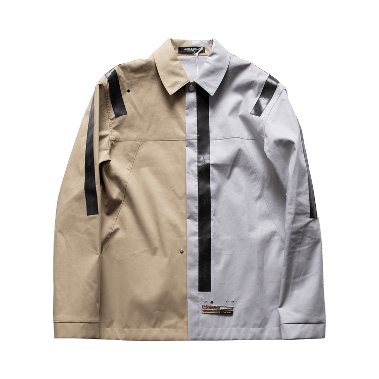 A-Cold-Wall* Woven Mackintosh Over Shirt 'Fawn'