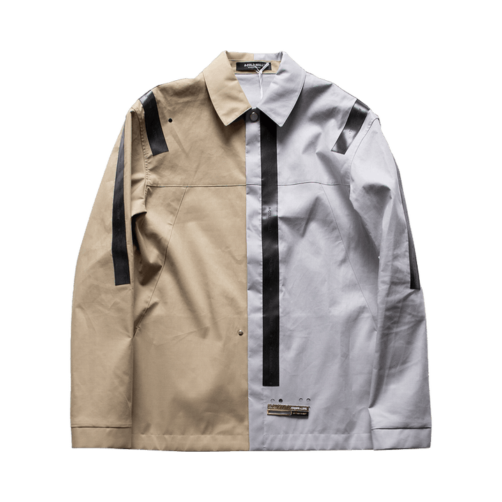 A-Cold-Wall* Woven Mackintosh Over Shirt 'Fawn'