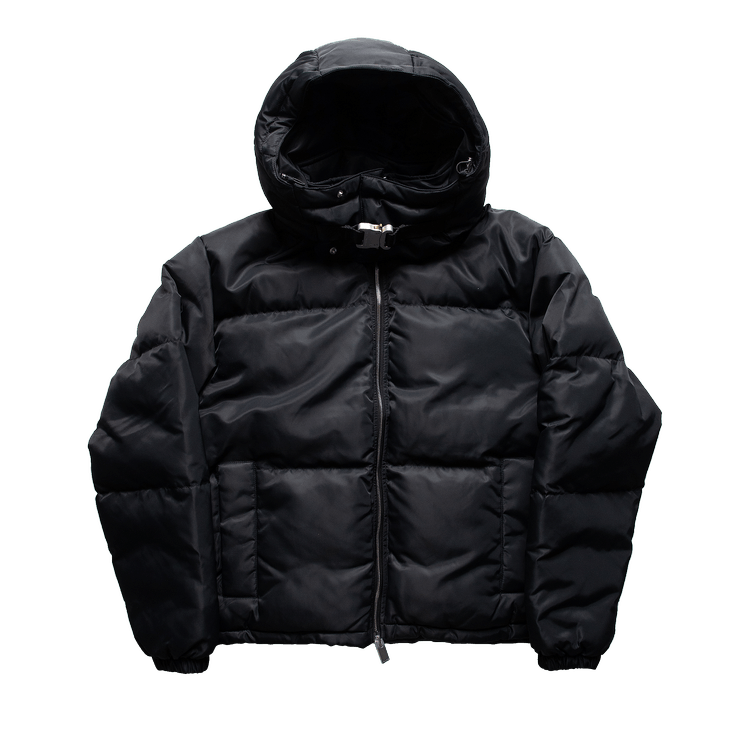 1017 ALYX 9SM Hooded Puffer Jacket With Buckle 'Black'