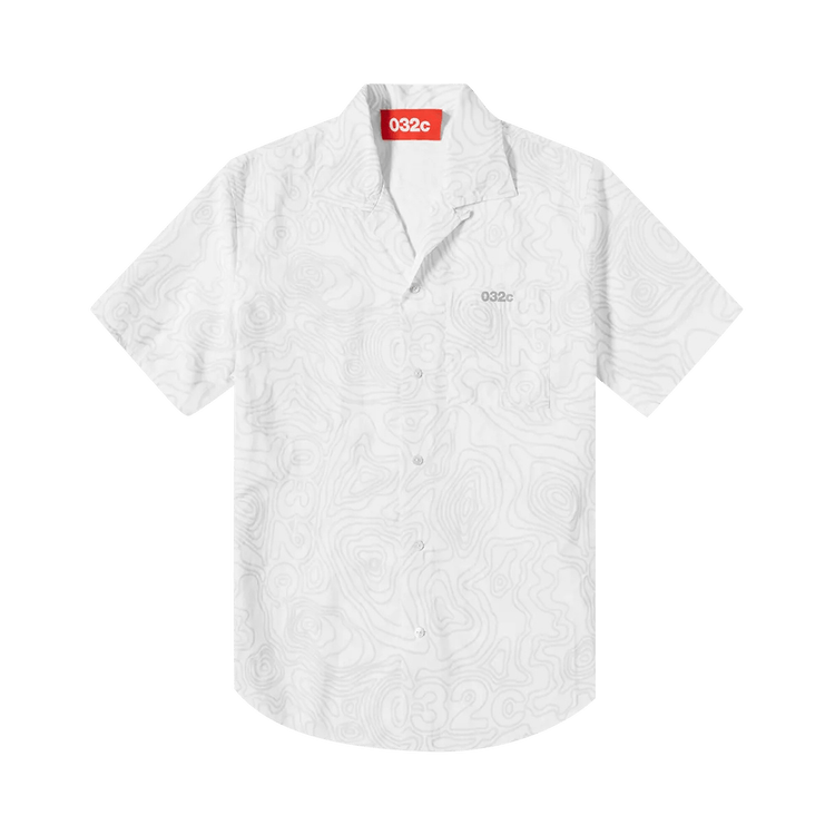 032C Topos Nylon Shor-Tsleeve T-Shirt 'White'