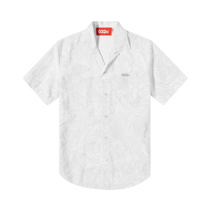 032C Topos Nylon Shor-Tsleeve T-Shirt 'White'