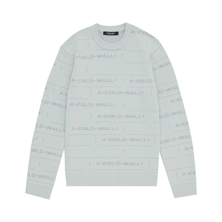 A-Cold-Wall* Chain Jacquard Knit 'Ice Grey'