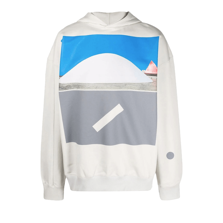 A-Cold-Wall* Hemisphere Print Hoodie 'Chalk'