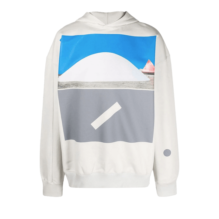 A-Cold-Wall* Hemisphere Print Hoodie 'Chalk'