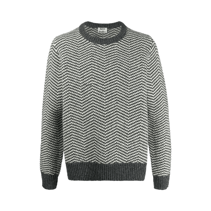 Acne Studios Wool Knit Sweater 'Grey'