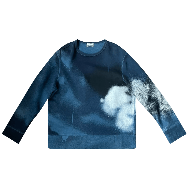 Acne Studios Campus Concrete Sweatshirt 'Blue'
