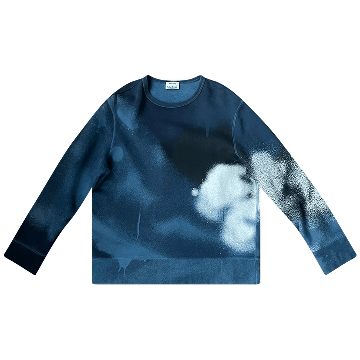 Acne Studios Campus Concrete Sweatshirt 'Blue'