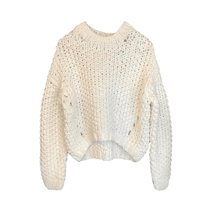 Acne Studios Delicate Knit Sweater 'Cream'