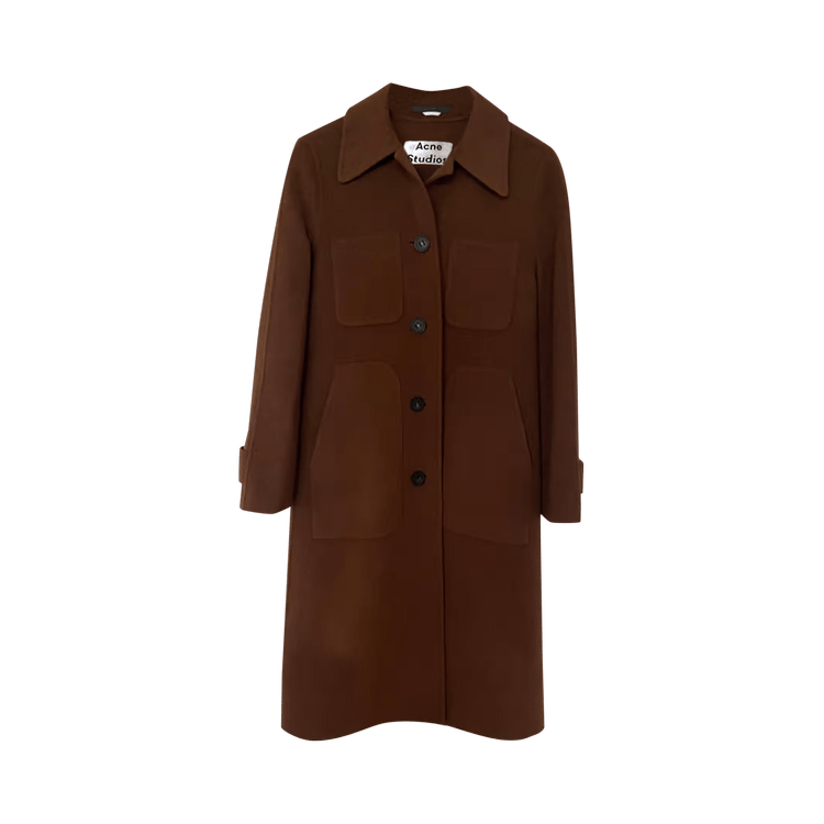 Acne Studios Wool Coat 'Brown'