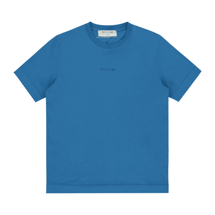 1017 ALYX 9SM Treated Short-Sleeve T-Shirt 'Electric Blue'