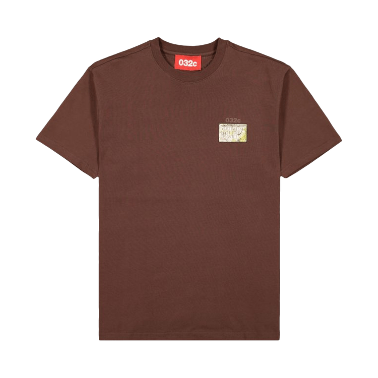 032C Gravestone Short-Sleeve T-Shirt 'Brown'