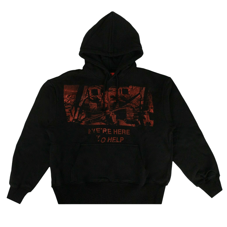 424 Here To Help Hoodie 'Black'