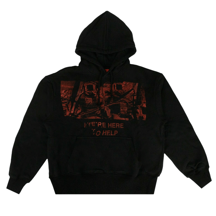 424 Here To Help Hoodie 'Black'