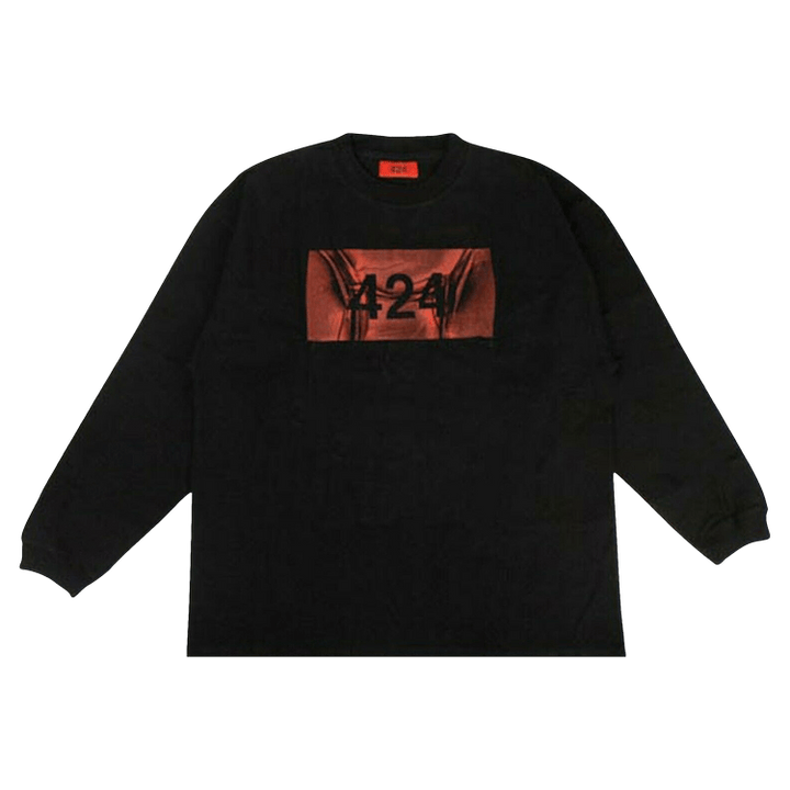 424 Logo Long-Sleeve T-Shirt 'Black'