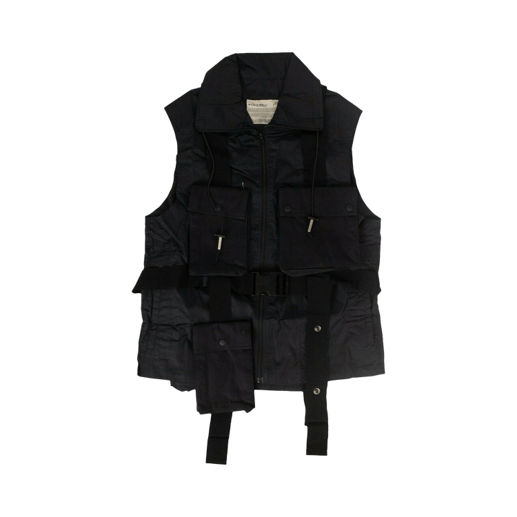 A-Cold-Wall* Collared Utility Vest 'Navy'