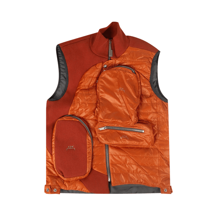 A-Cold-Wall* Puffer Panelled Jacket Vest 'Orange'