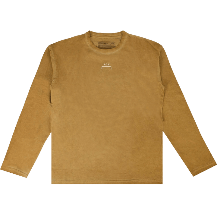 A-Cold-Wall* Long-Sleeve Bracket Logo T-Shirt 'Yellow'
