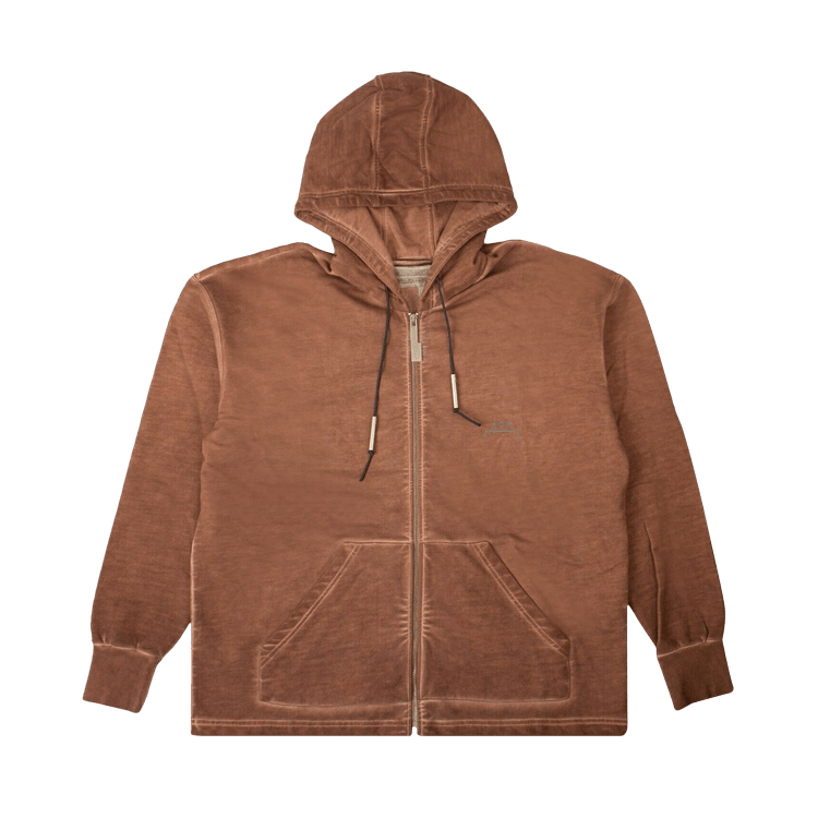 A-Cold-Wall* Zip-Up Sweatshirt 'Brown'