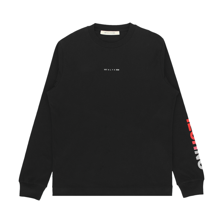 1017 ALYX 9SM Tecno Long-Sleeve Tee 'Black'
