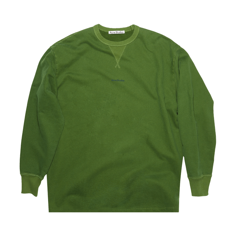 Acne Studios Crewneck Sweatshirt 'Bottle Green'