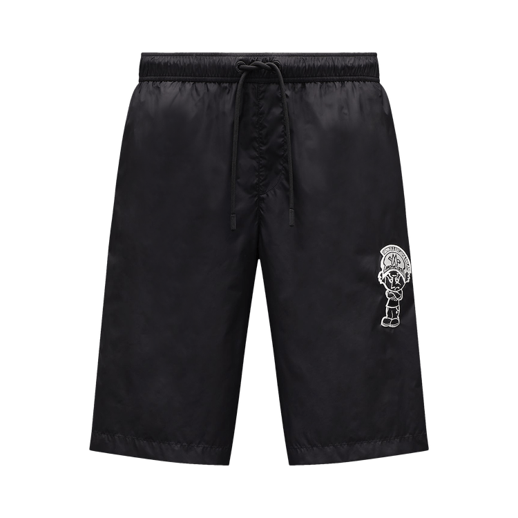 2 Moncler Patch Swim Shorts 'Black'