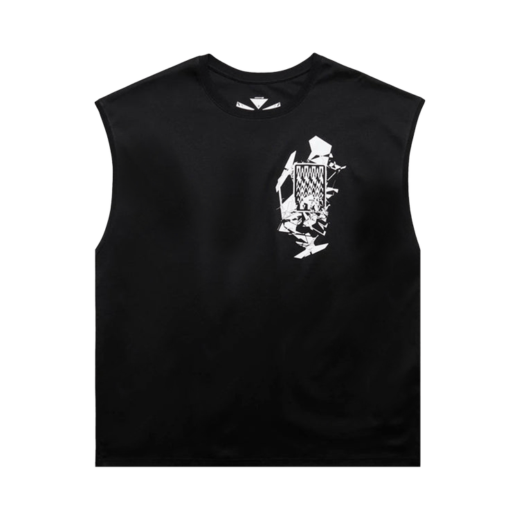 Acronym Supima Cotton Sleeveless Tee 'Black'