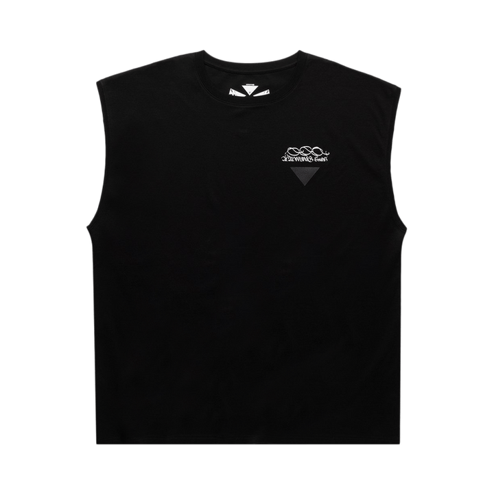 Acronym Supima Cotton Sleeveless Tee 'Black'
