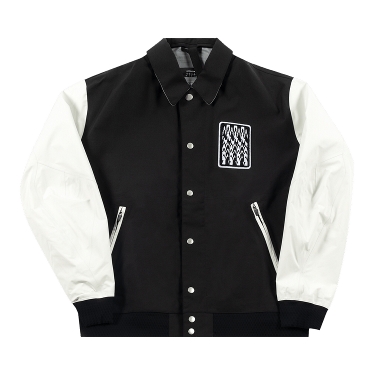 Acronym Varsity Jacket 'Black/Black'