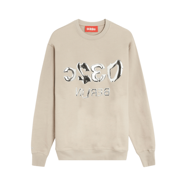 032C Selfie Glitch Sweatshirt 'Weimaraner'