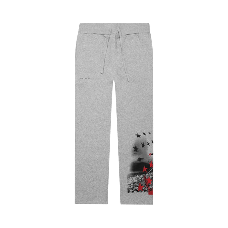 1017 ALYX 9SM Mirrored Logo Pants 'Grey Melange'