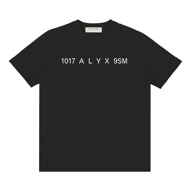 1017 ALYX 9SM Logo Short-Sleeve Tee 'Black'