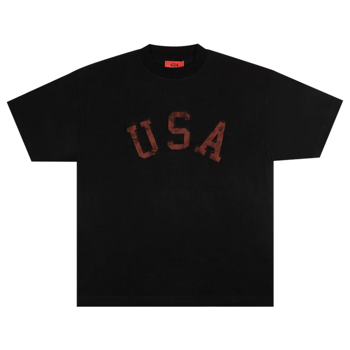 424 USA Short-Sleeve T-Shirt 'Black'