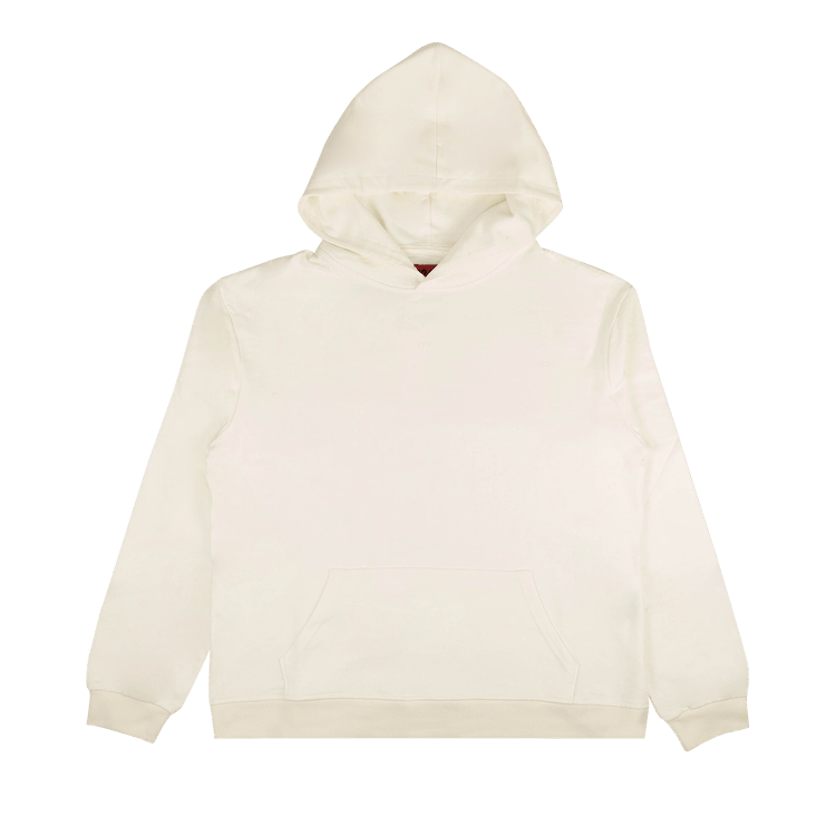 424 Rubber Logo Pullover Hoodie Sweatshirt 'White'