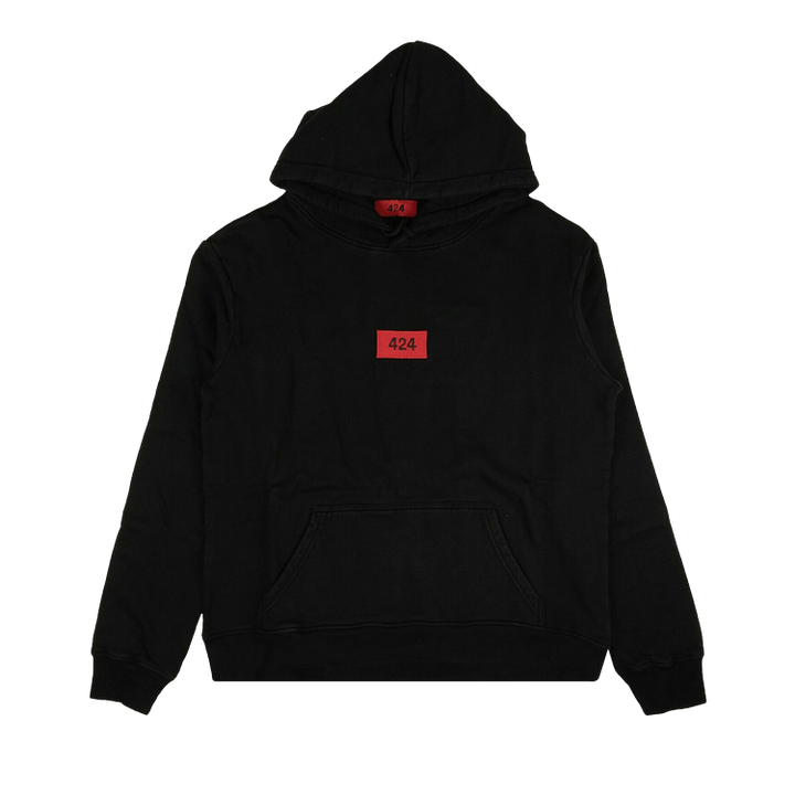 424 Logo Patch Hoodie 'Black/Red'