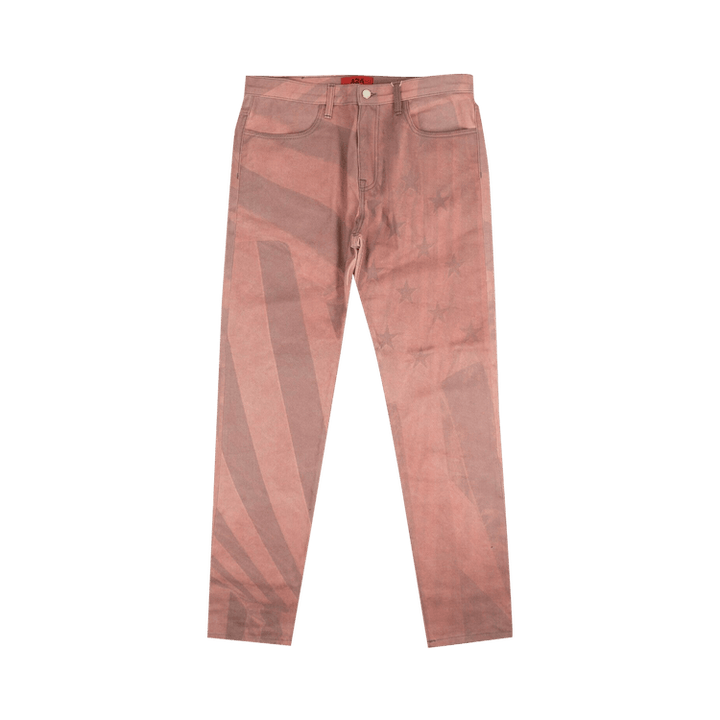 424 American Flag Denim Jeans 'Pink'