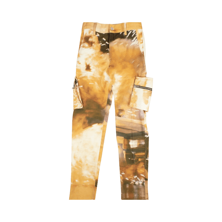 424 Tie Dye Casual Pants 'Brown'